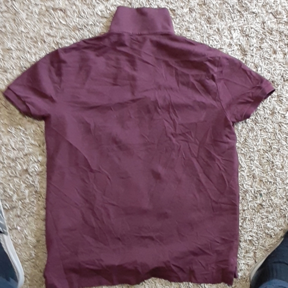 All burgundy polo horse with white horse - Picture 3 of 3